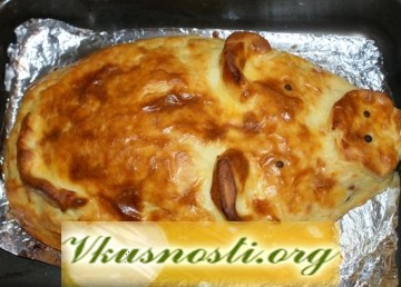 Рецепт второго блюда: Zapekanka Kartoshkamyasko